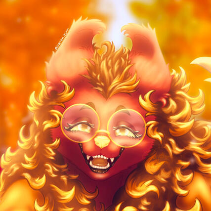 Eve (bunny) in dramatic lighting with hydrangea headphones